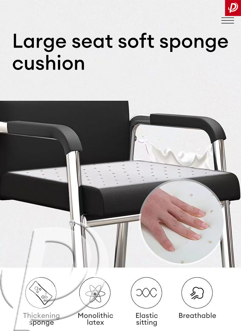Office Chair Breathable Sponge Home Computer Backrest Chair Ergonomic ...