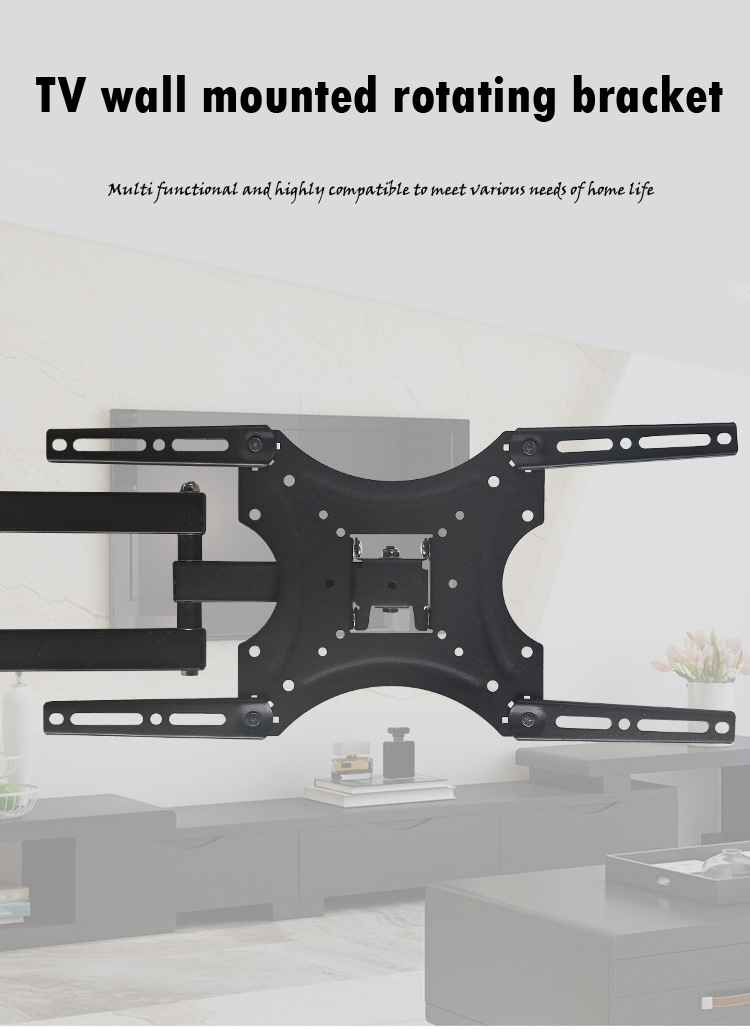 Expandable TV Brackets 14-55 inch Universal TV Stand Swivel Tilt LED TV ...