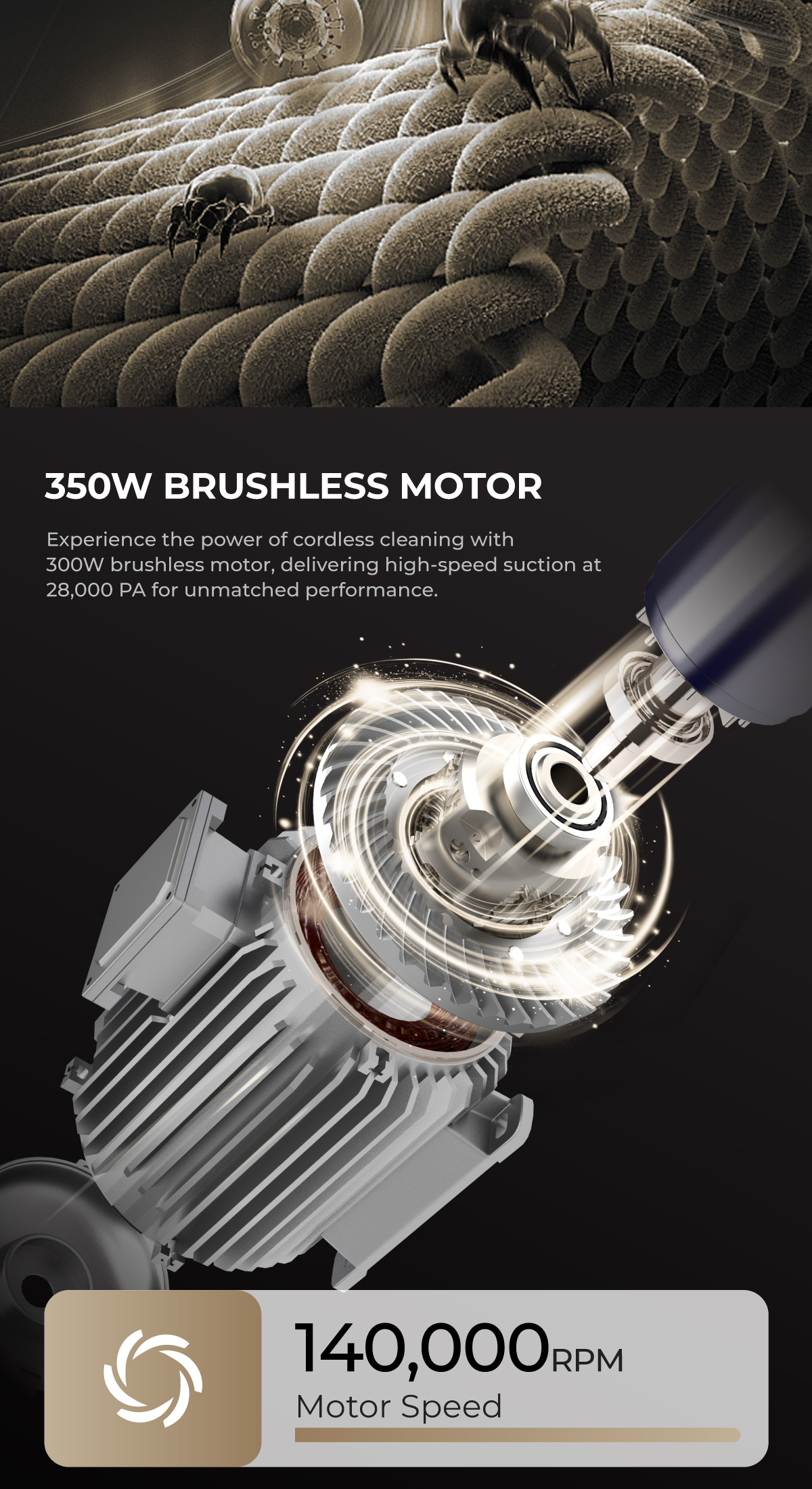 PerySmith K3PRO Cordless Handheld Vacuum Cleaner Xtreme Series with ...