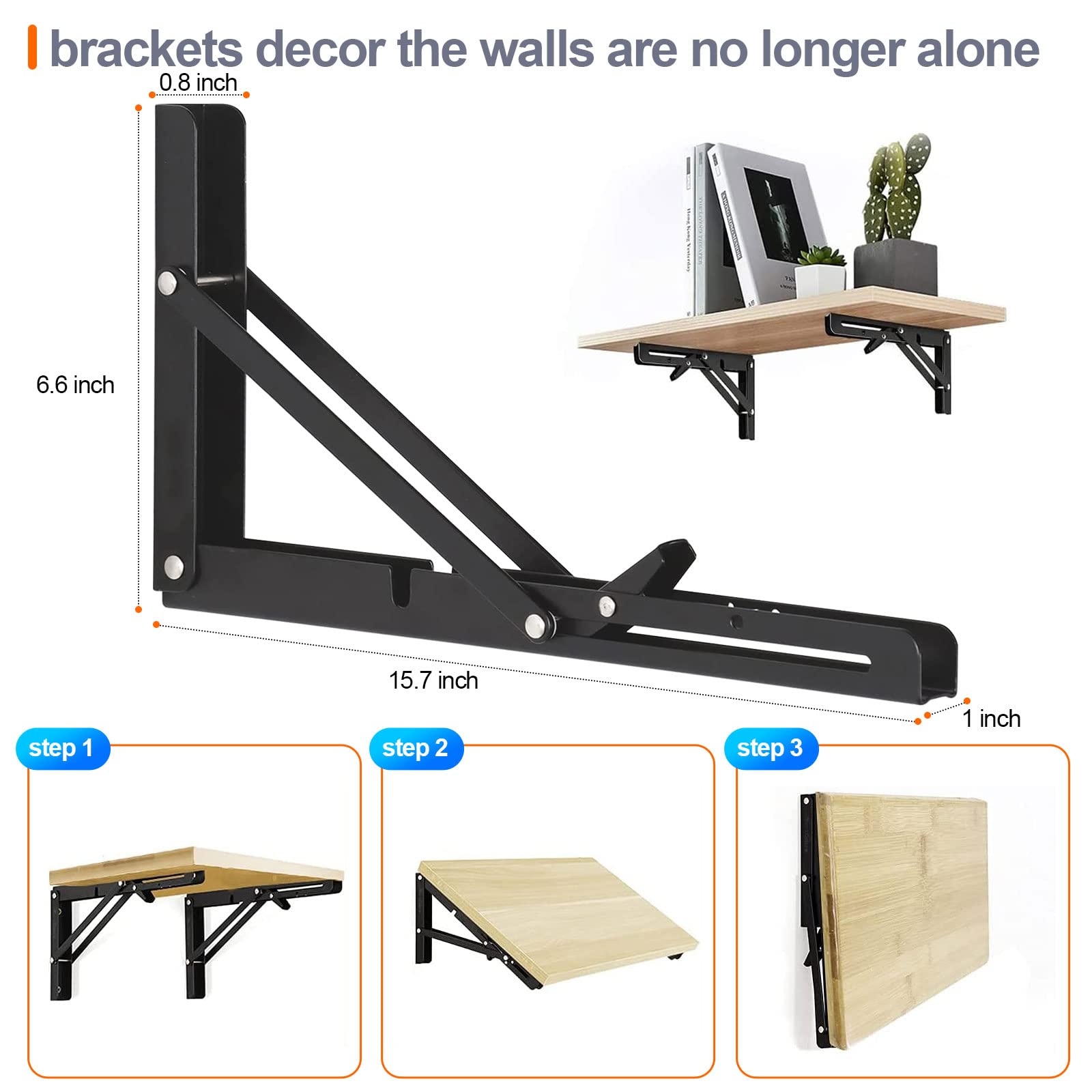 Folding Angle Bracket Triangle Folding Angle Bracket Heavy Support ...