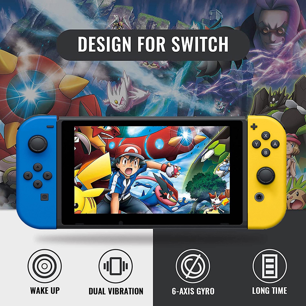 Wireless Joy Con Controller Switch Pc Controller Left And Right Gamepad ...