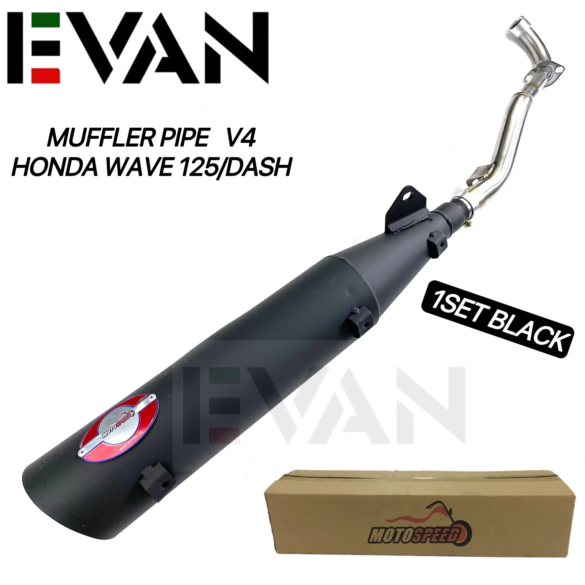 EVAN.PH Honda Wave 125 V4 Muffler Pipe Made in Thailand | Shopee ...