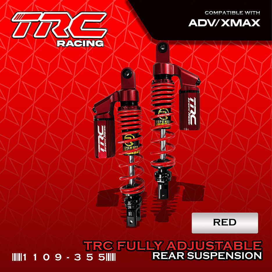 TRC Racing NMAX v1 v2 XMAX ADV 355mm Fully Adjustable CNC Shock ...