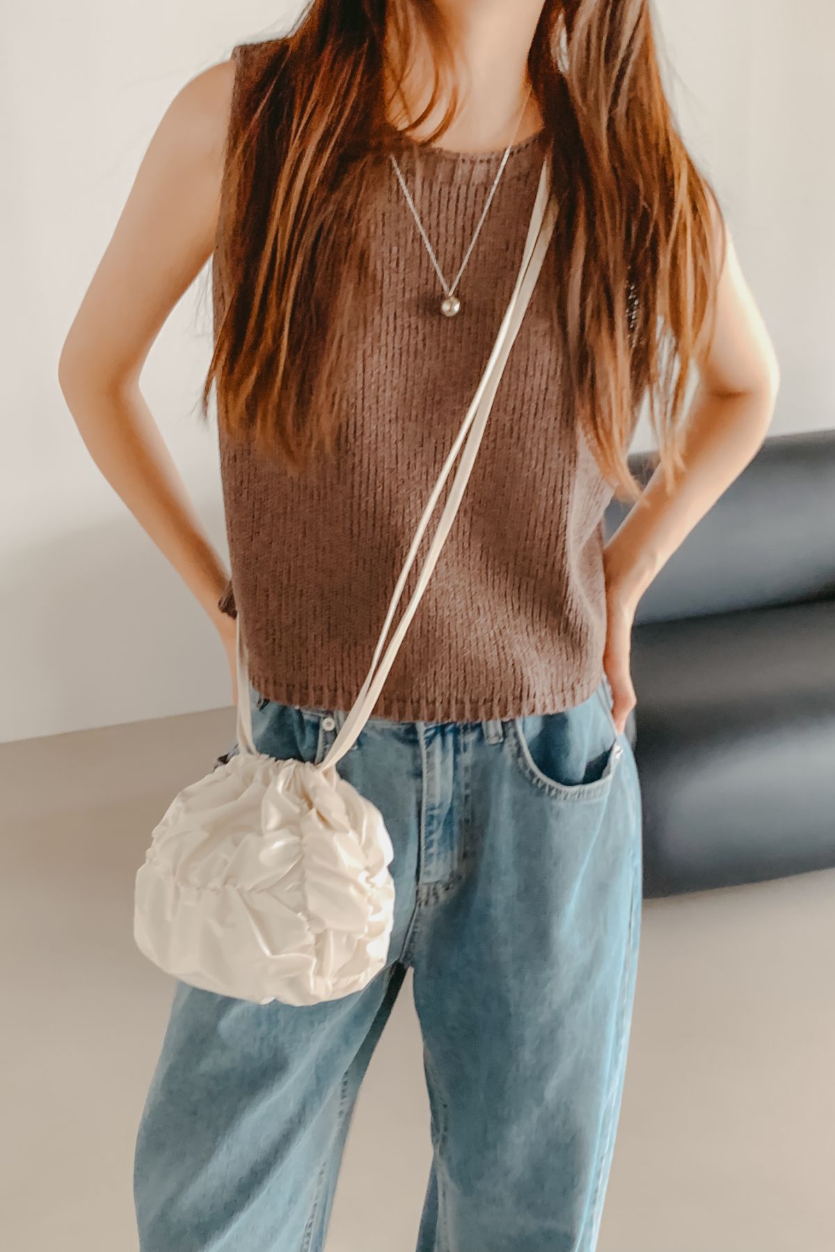 ◆MARHEN.J◆ Popcorn Ball Nylon Mini Crossbody Bag MJ1085020 POPCORN BALL - MARHEN.J