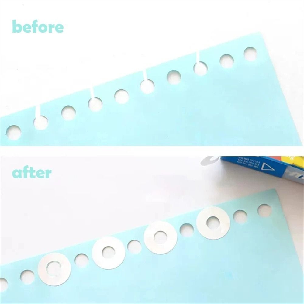 KW-TRIO Hole Punch Protector Loose Leaf Paper Reinforcement Labels ...