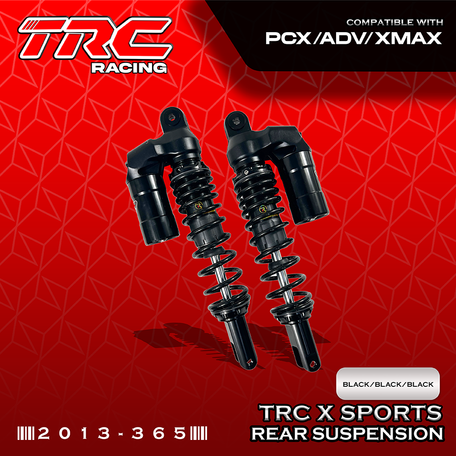 TRC Racing Shock Absorber Suspension X SPORTS 365mm XMAX/ADV/PCX Fully ...