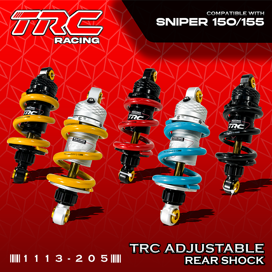 TRC RACING I-TECH SERIES MONOSHOCK for Sniper 150/155 1113-205 | Shopee ...