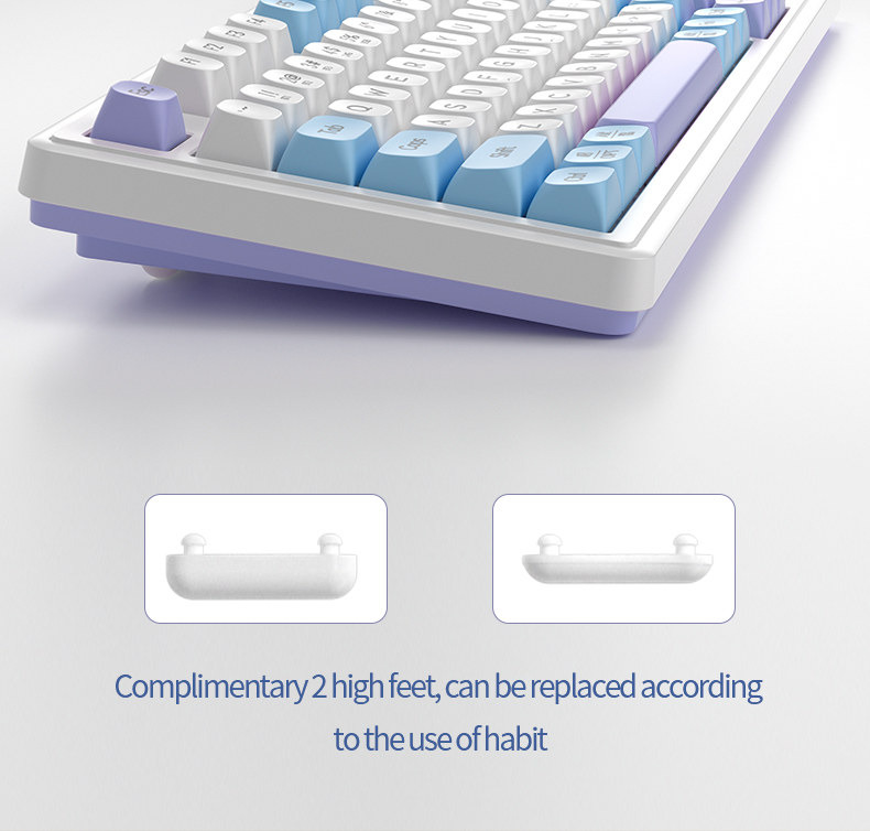 Langtu L98 Gasket Structure RGB Backlit With Knob Led Screen Tri-Mode ...