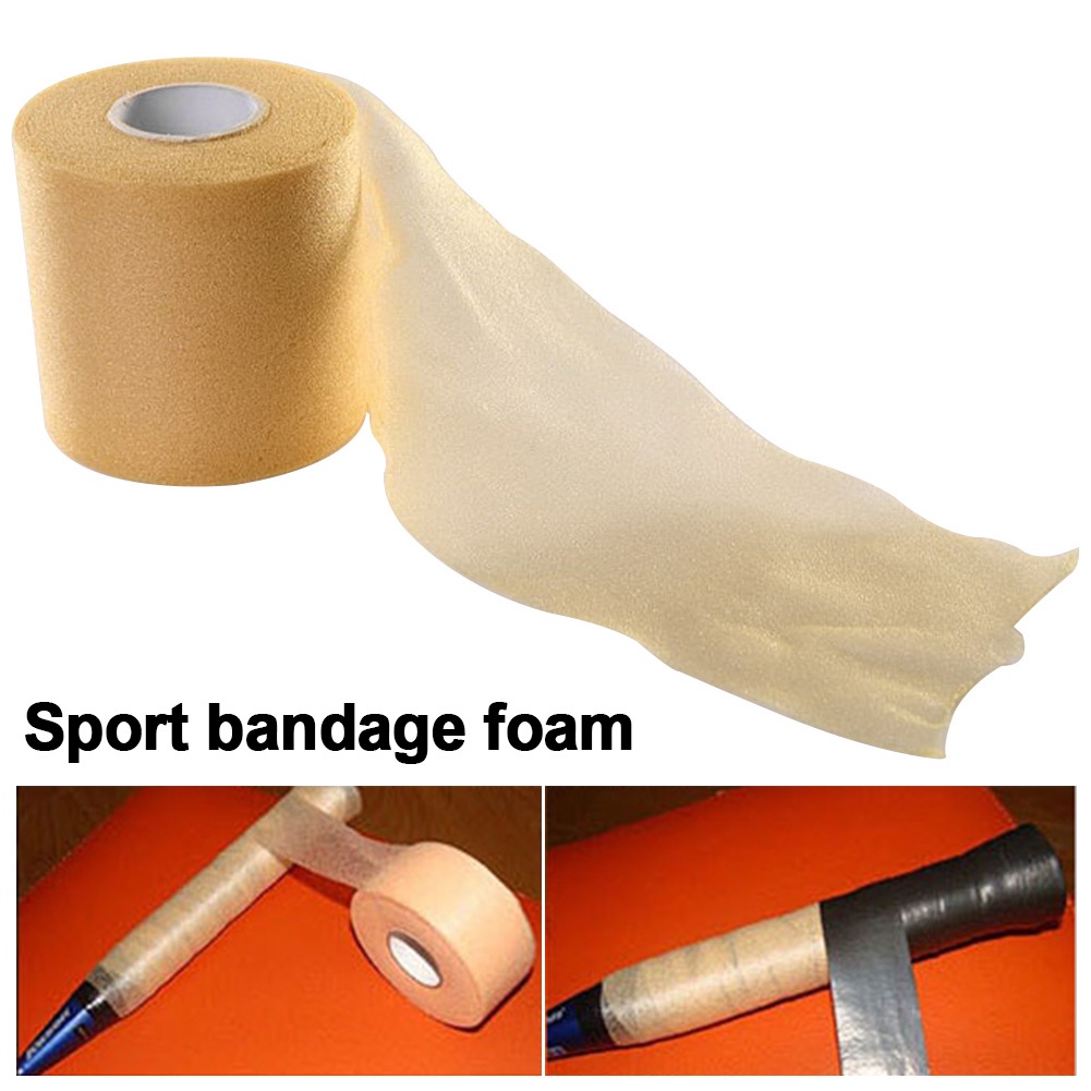 Racquet Grip Cushion Wrap Damping Membrane Badminton Tennis PU Sponge ...