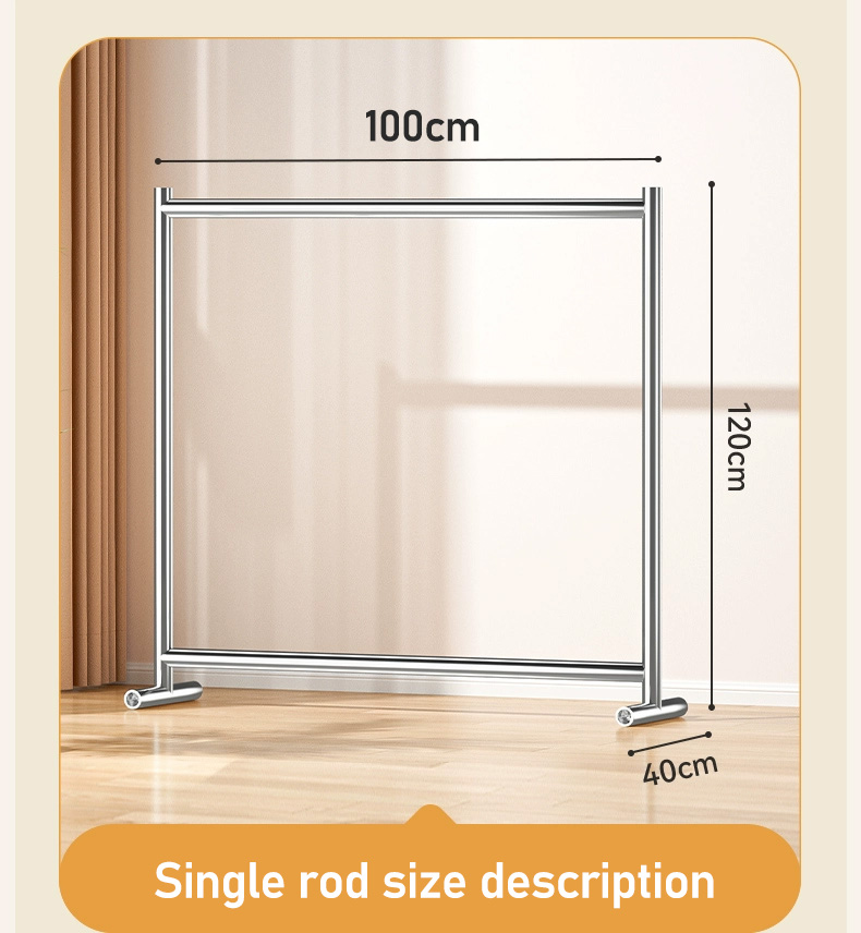 Viishow Double Layer Indoor Stainless Steel Clothes Rod Hanger Drying ...