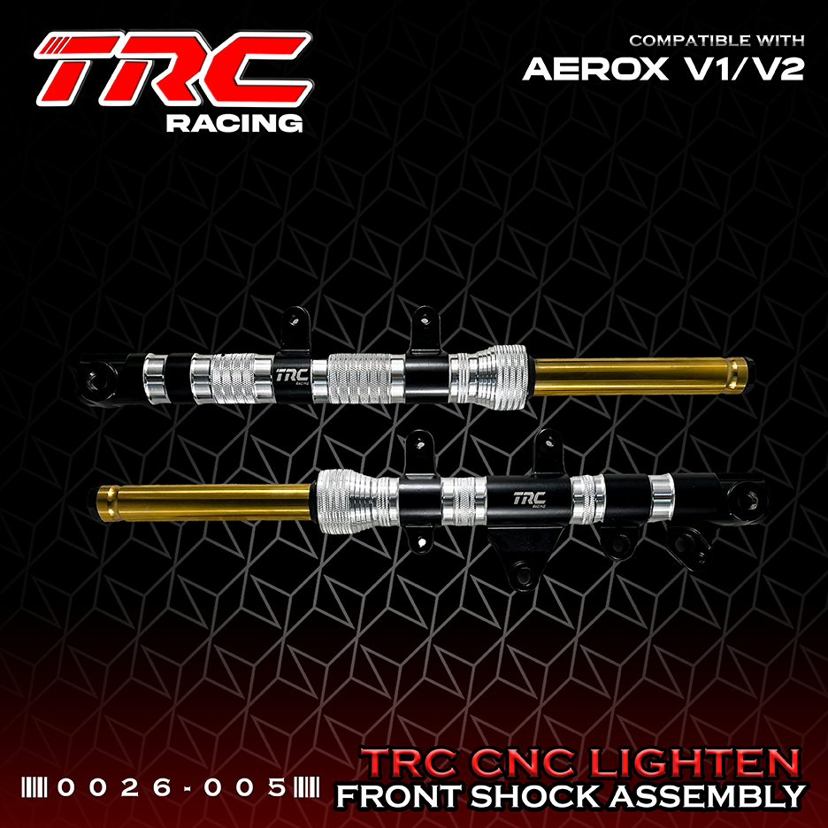 TRC RACING LIGHTEN FRONT SHOCK ASSEMBLY for AEROX V1/V2 0026-005 | Shopee  Philippines