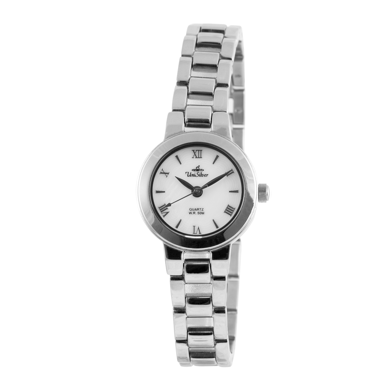 UniSilver TIME Women s small size Silver Analog Stainless steel watch KW554 2111