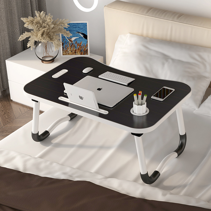 AIODIY New Foldable Laptop Desk Portable Computer Table Study Desk For ...