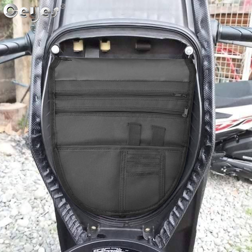 What can you/shouldn't you put in the under seat storage?