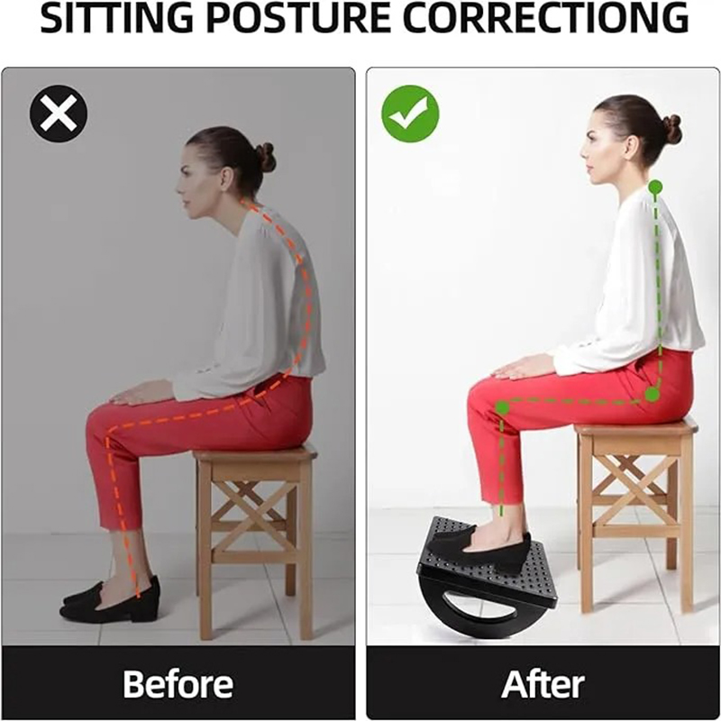 Adjustable Angle Footrest For Office Foot Rest Stool Shake Footrest ...