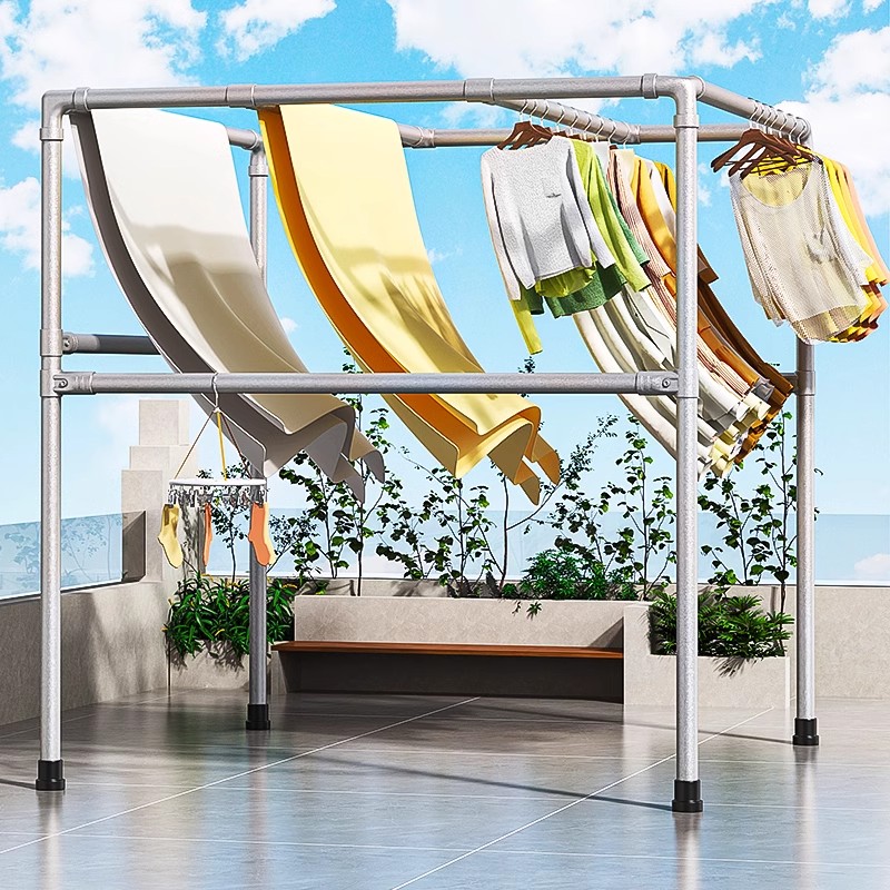 Heavy Duty Drying Rack Stainless Indoor Outdoor Rack Organizer Carbon ...