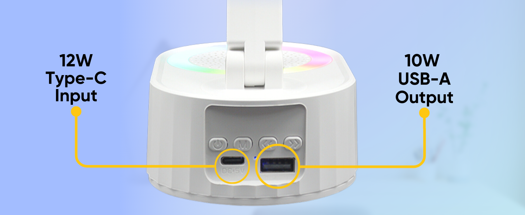 TechLife Bluetooth Sensor Speaker | Built-in Powerbank | 5W Audio ...