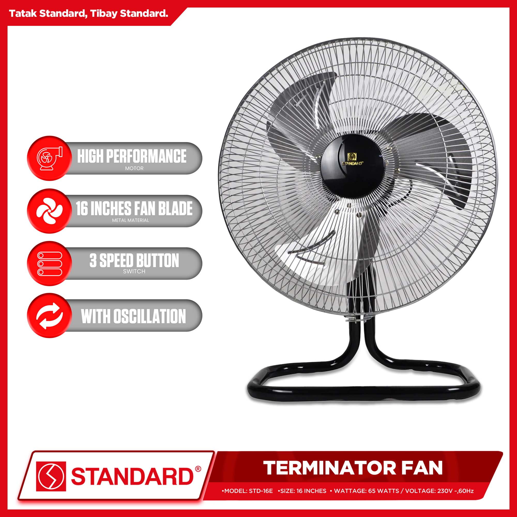 Standard Terminator Fan 16