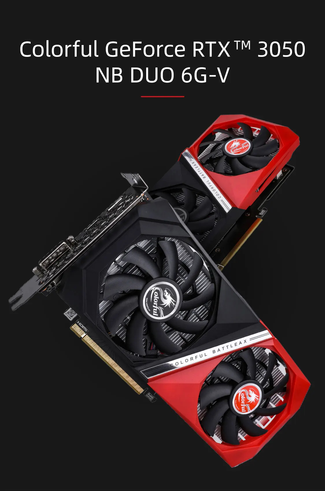 Colorful GeForce RTX 3050 NB DUO 6GB-V Graphic Card | Shopee Philippines