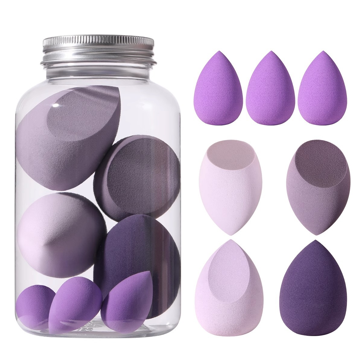NECK 6PCS 7 PCs/Set Beauty Blender Make Up Sponge Super Soft Makeup
