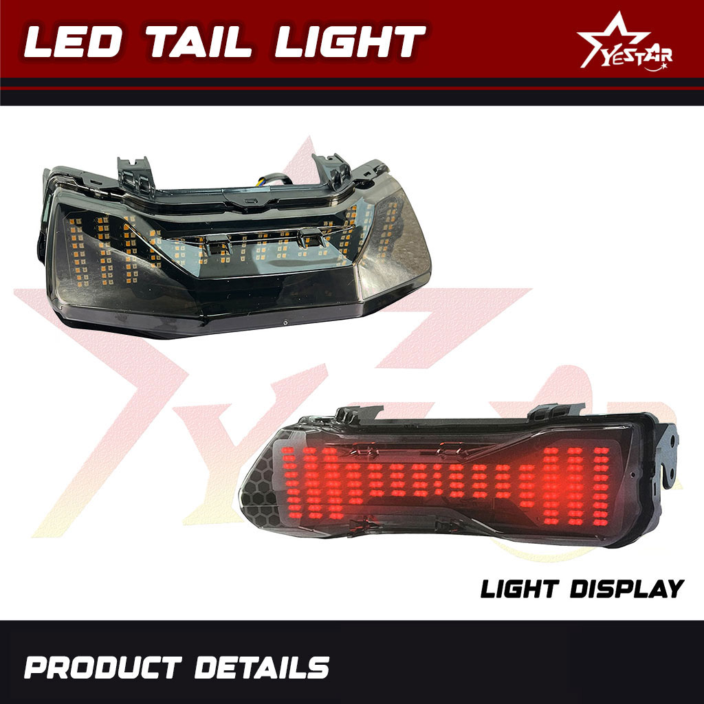 Yestar Racing Honda ADV 150/160 LED Tail Light Sleek Design Motorcycle