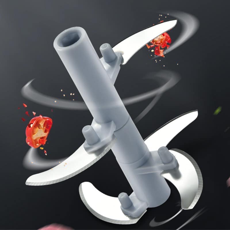 Hand Chopper Manual Rope Food Processor With Pounding Garlic Cutting ...