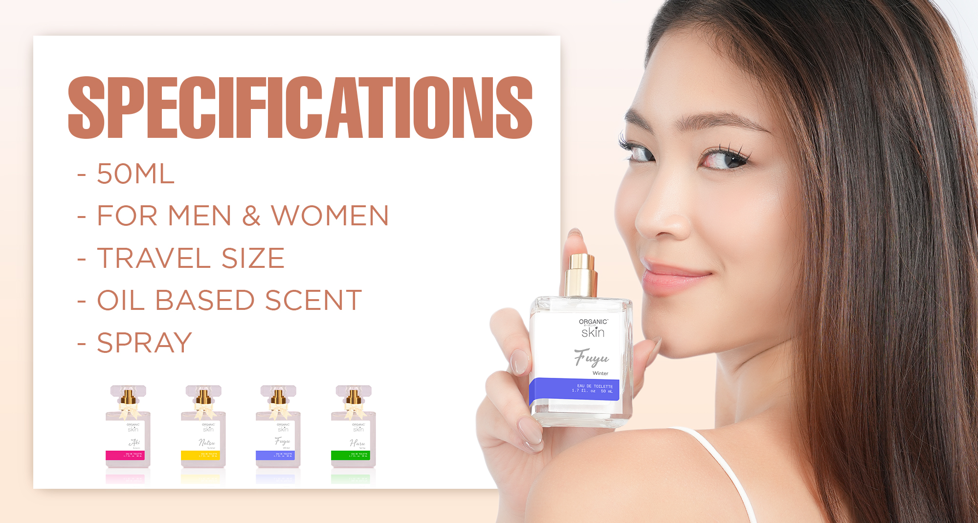 Organic Skin Japan Perfume Collection Buy 1 Take 1 50ml Oil Based for ...