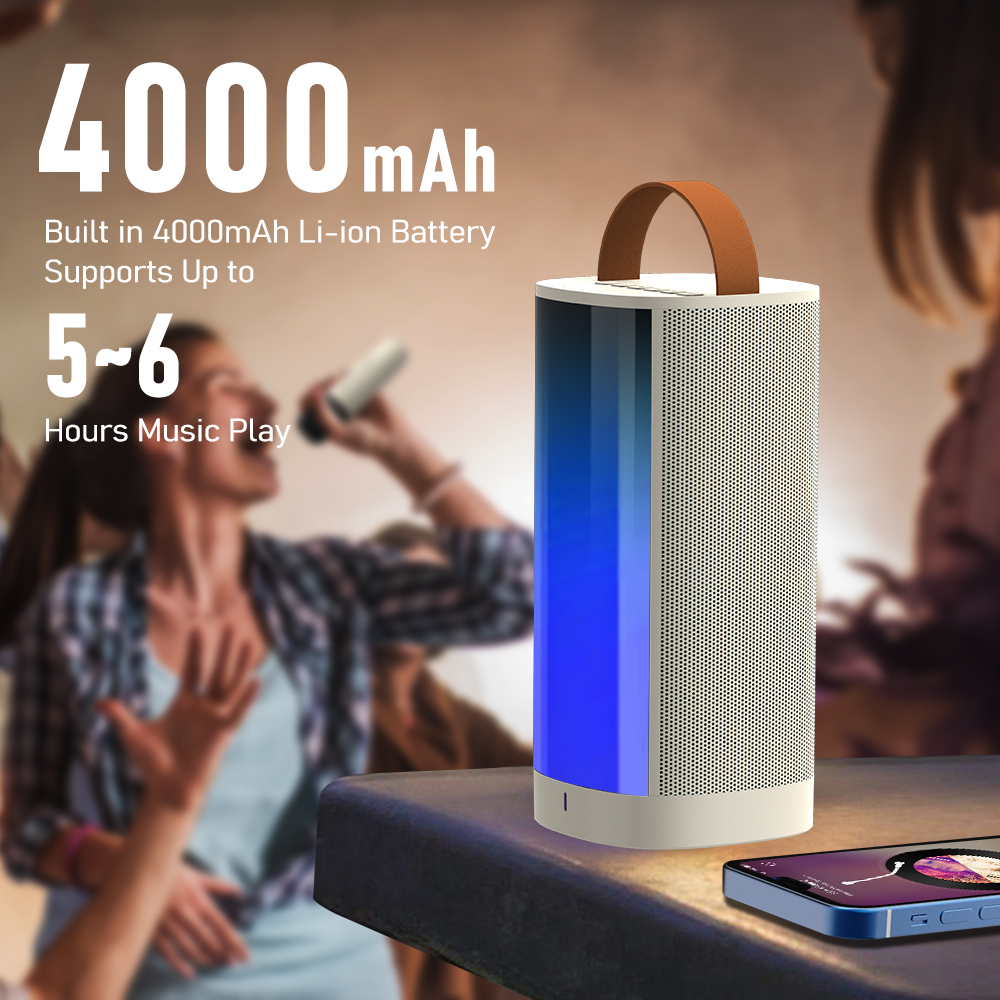 Orashare BS10 Wireless Karaoke Speaker With Dual MIC Sound Outdoor ...