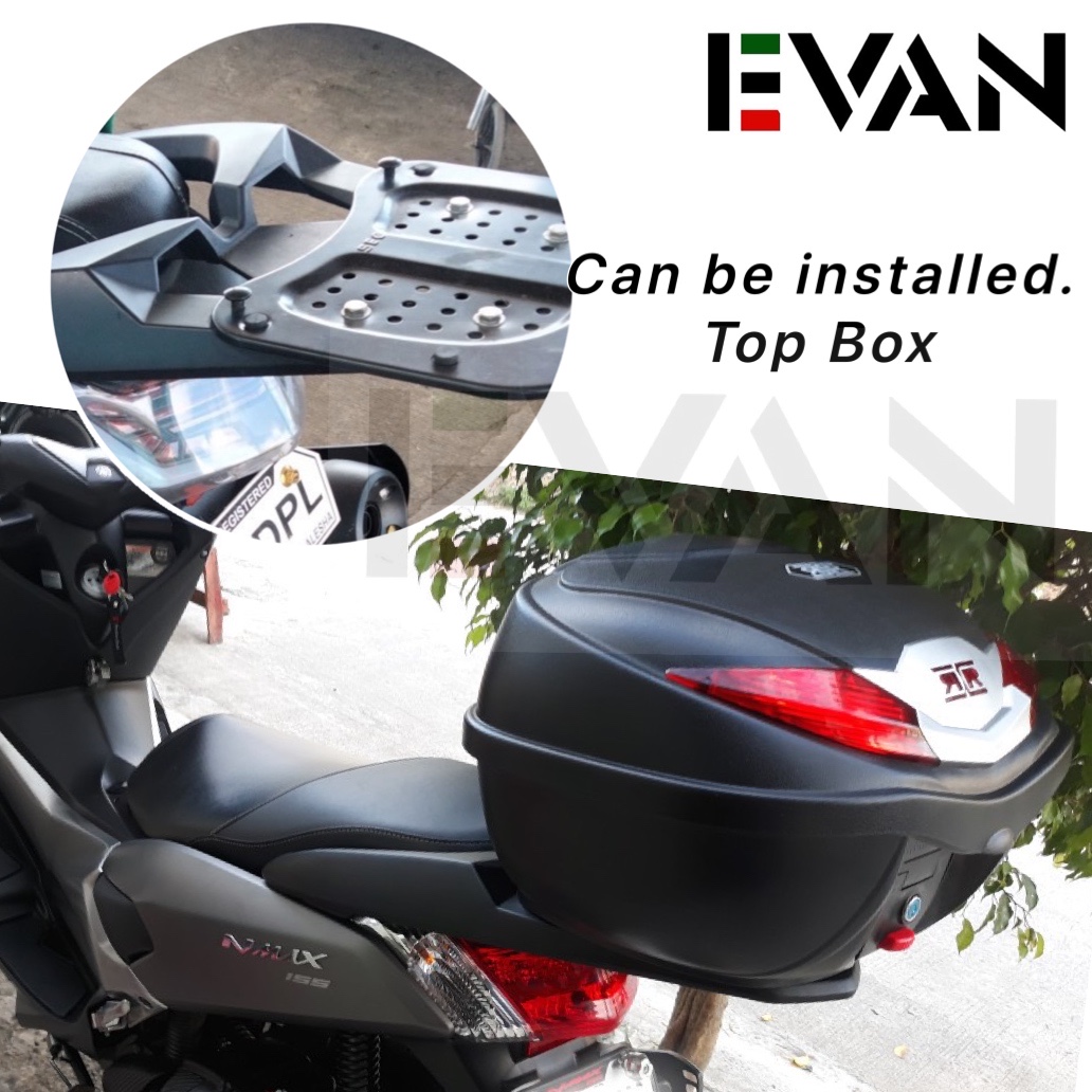 EVAN.SHOP Nmax 155 V1 4Holes Rear Bracket Top Box Bracket Heavy Duty ...