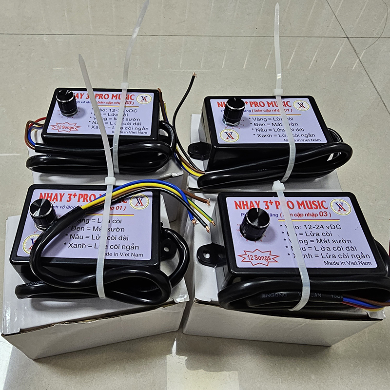 SPOT GOODS 12V24V Universal Nhay 3 Pro Music Rapid Relay For Truck Car ...