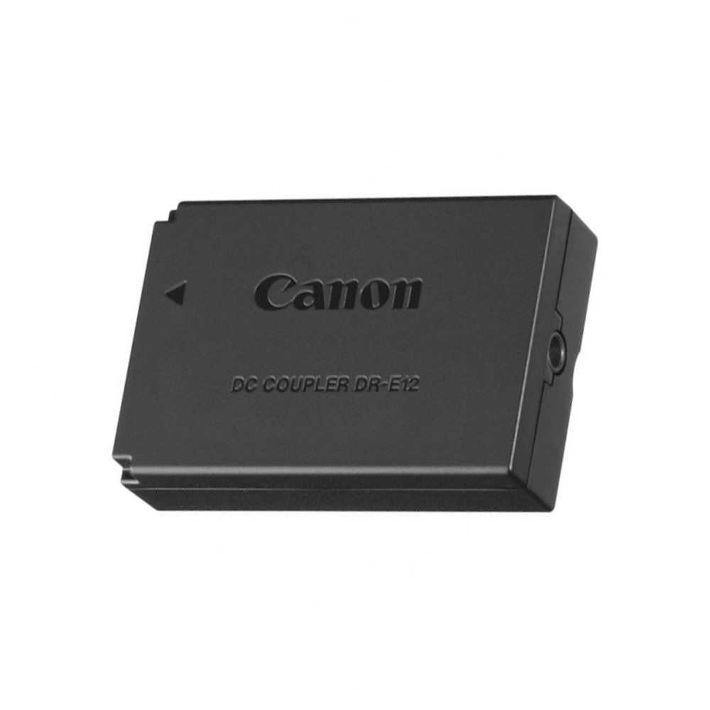 Canon DR-E12 DC Coupler LP-E12 Dummy Battery for CA-PS700 AC Adapter ...