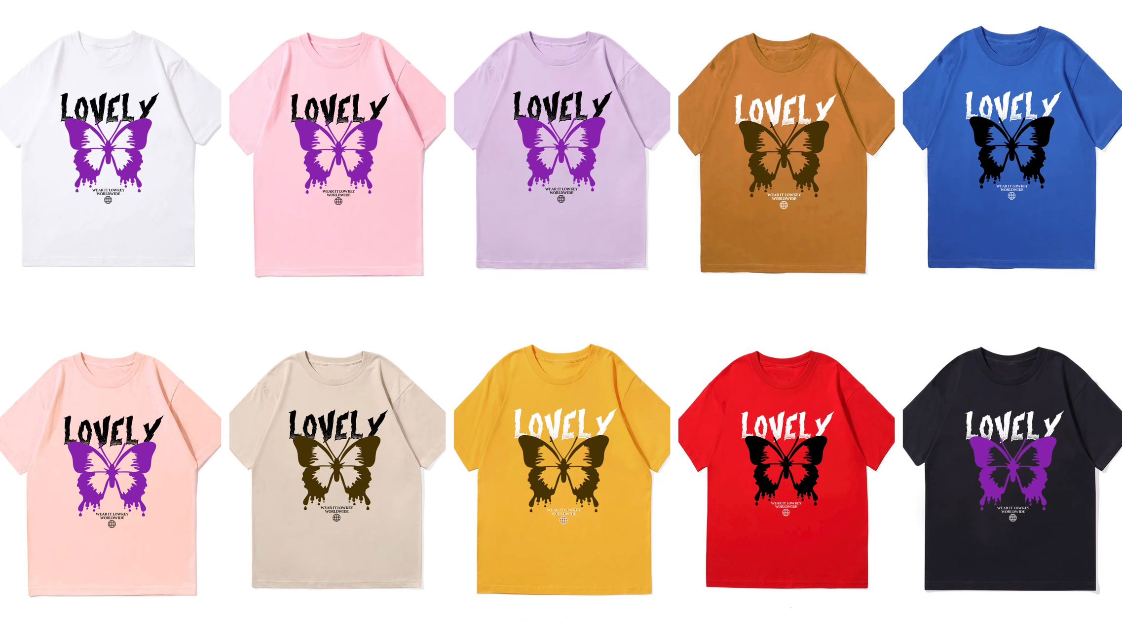 Butterfly Cut T-shirt Olive