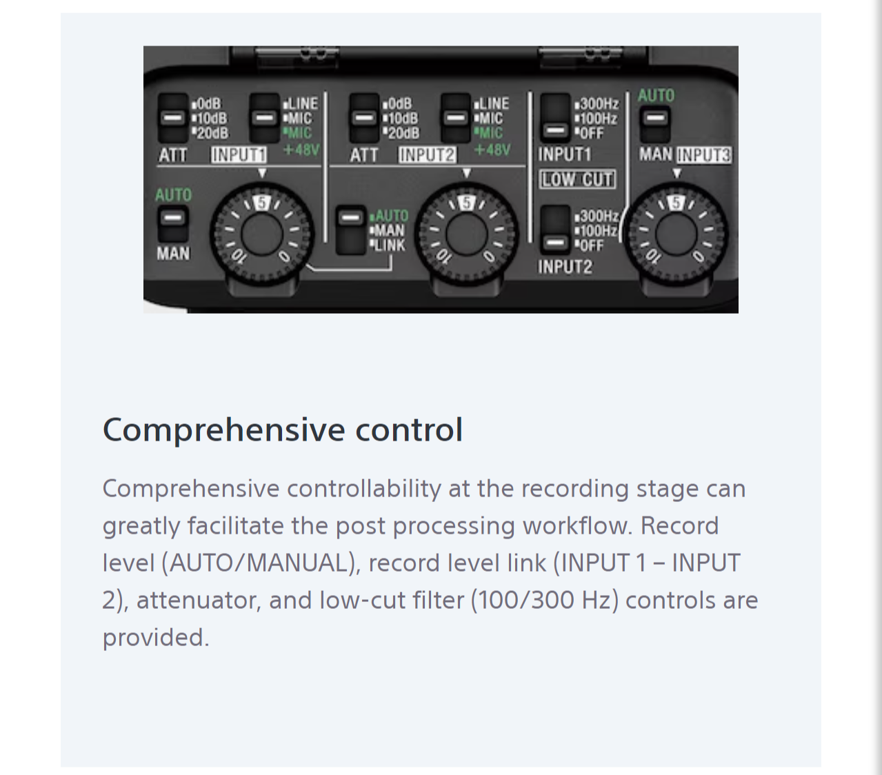 Sony XLR-K3M Dual Channel Digital XLR Audio Adapter for Sony DSLR and ...