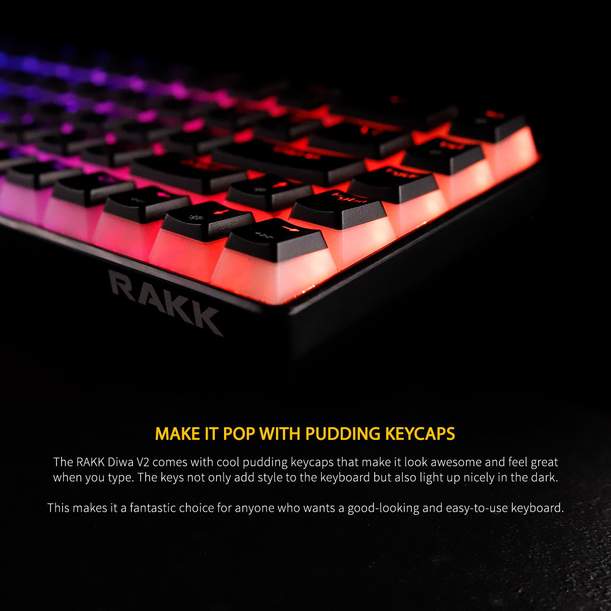 EasyPC| RAKK DIWA/ DIWA V2 68 Keys Mechanical Gaming Keyboard | Outemu ...