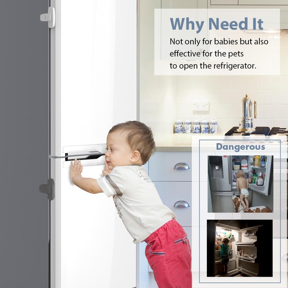 Safety Lock，Refrigerator Child Lock Refrigerator Lock Security Lock ...