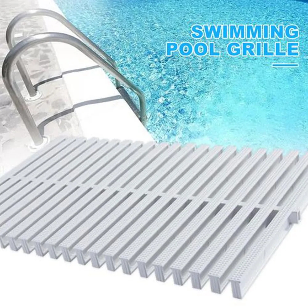 Swimming Pool Overflow Grid Non-slip Board Water Drain Grille Swimming ...