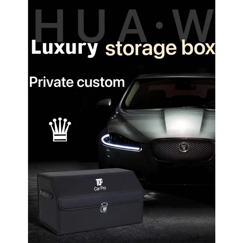 CarPro Car Trunk Organizer PU Leather Organizer Foldable Emergency ...