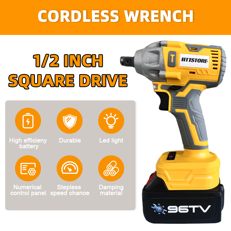 Electric Impact Wrench set Cordless Brushless Screwdriver Driver