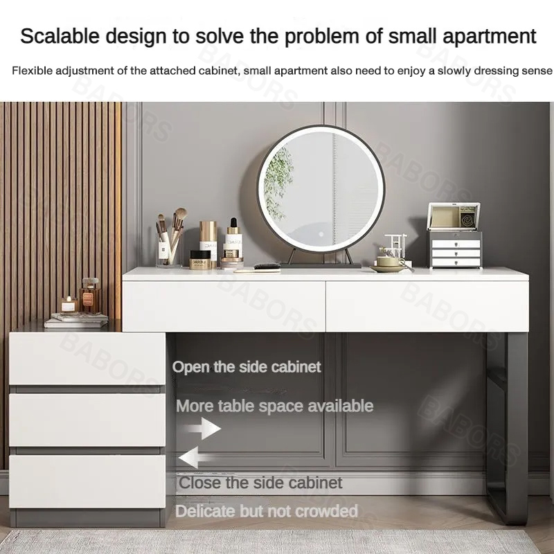 【In Stock】Vanity Dresser Table Simple Modern Dresser Table Multi ...