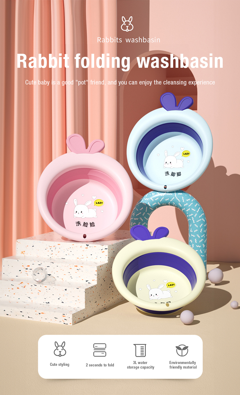 Baby Pro Portable Folding Washbasin for Babies and Kids - Multipurpose ...