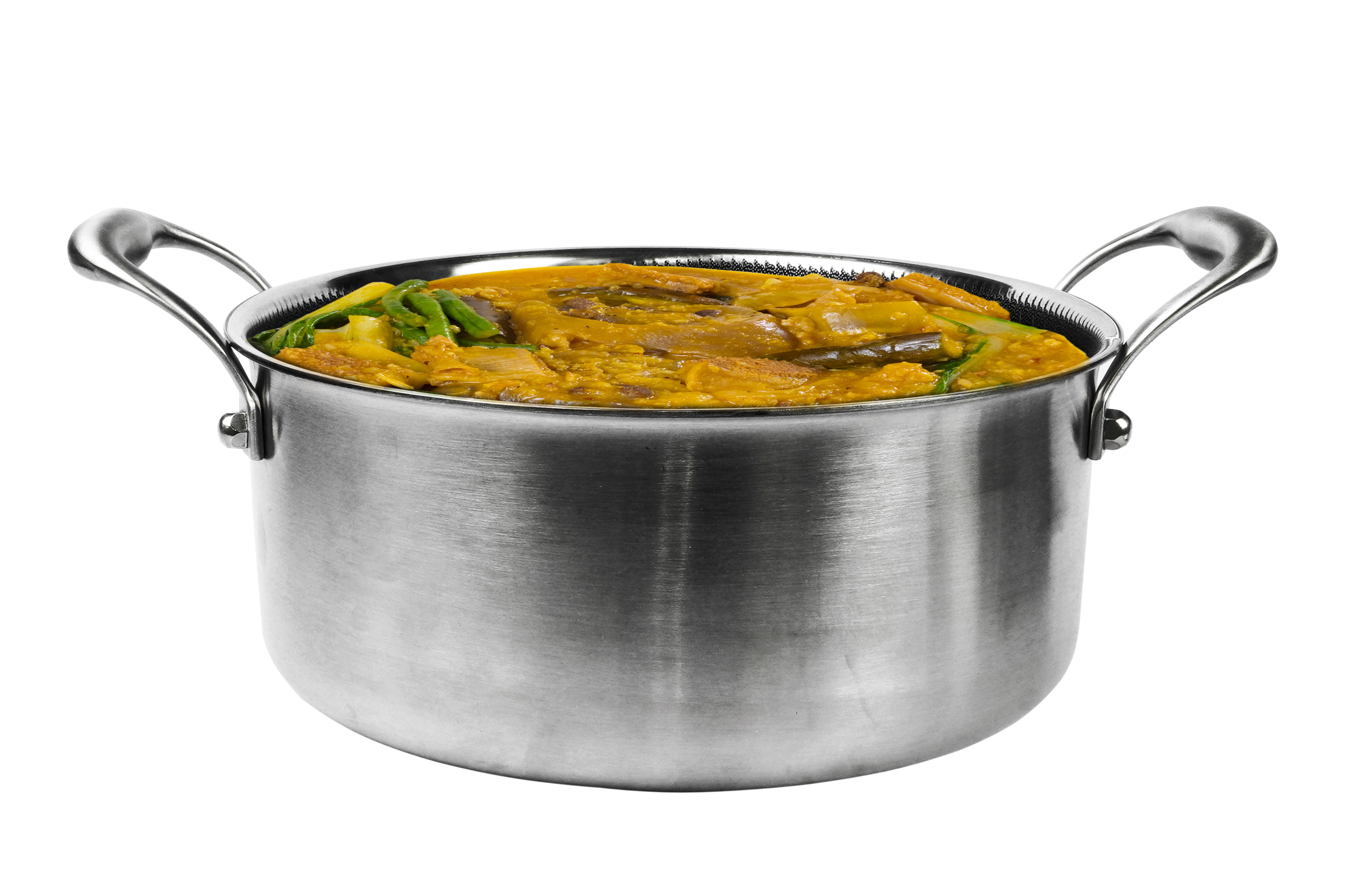 Edmark Scratch-Free Cookware Set Sus 304 Stainless-Steel And Honeycomb ...