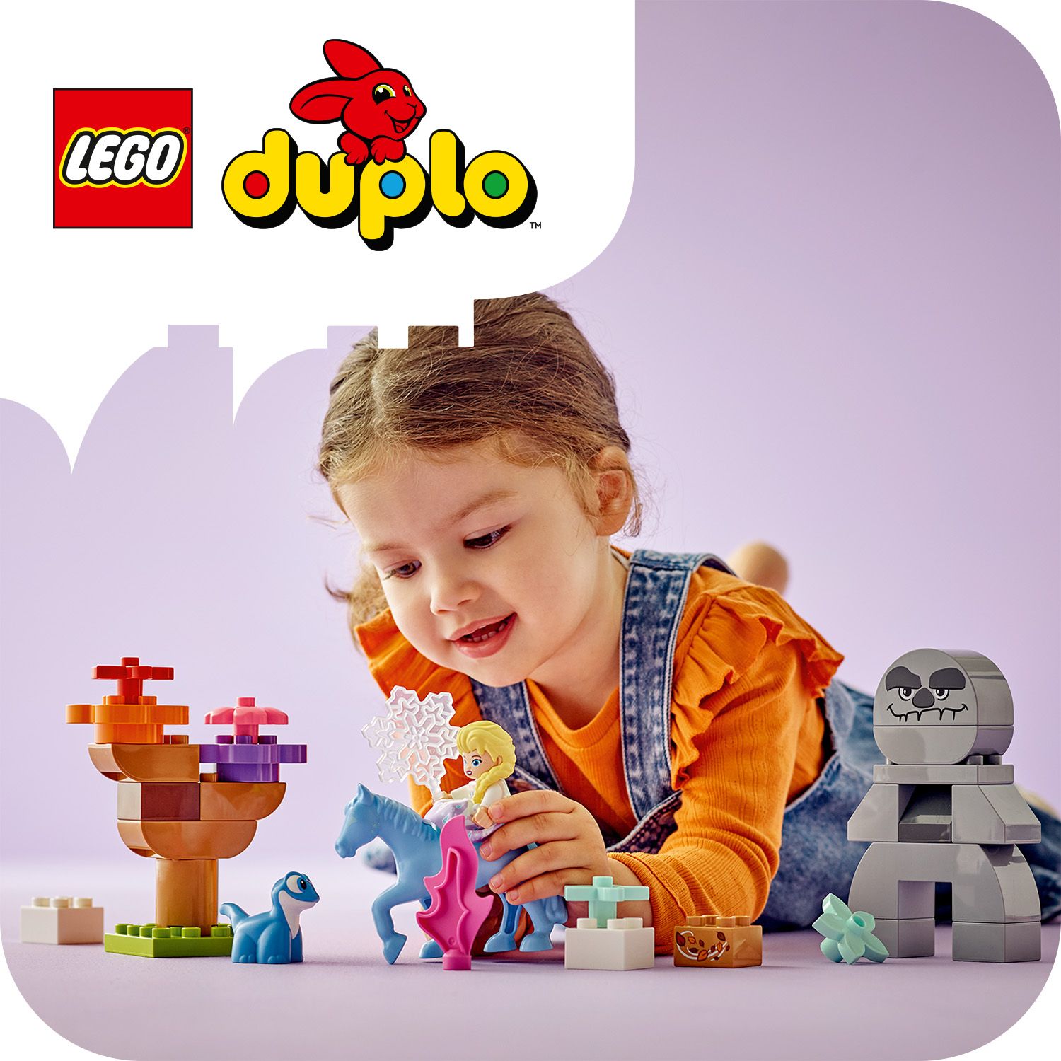 LEGO DUPLO Disney 10418 Elsa & Bruni in the Enchanted Forest (31 Pieces ...