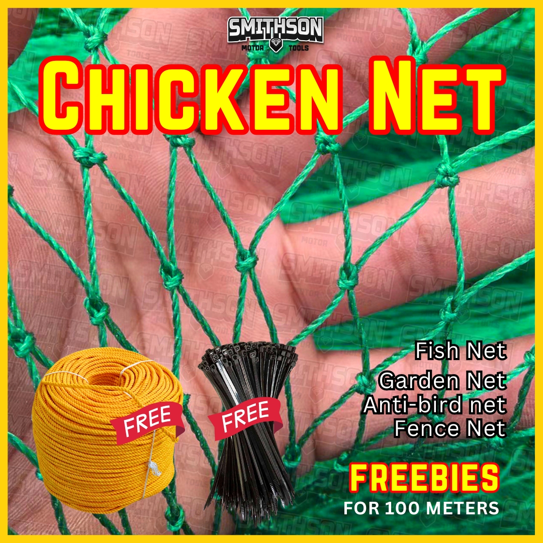 Smithson Range Net 1inch/1.25inch/1.5inch/2inch x 100m with Free 200m ...