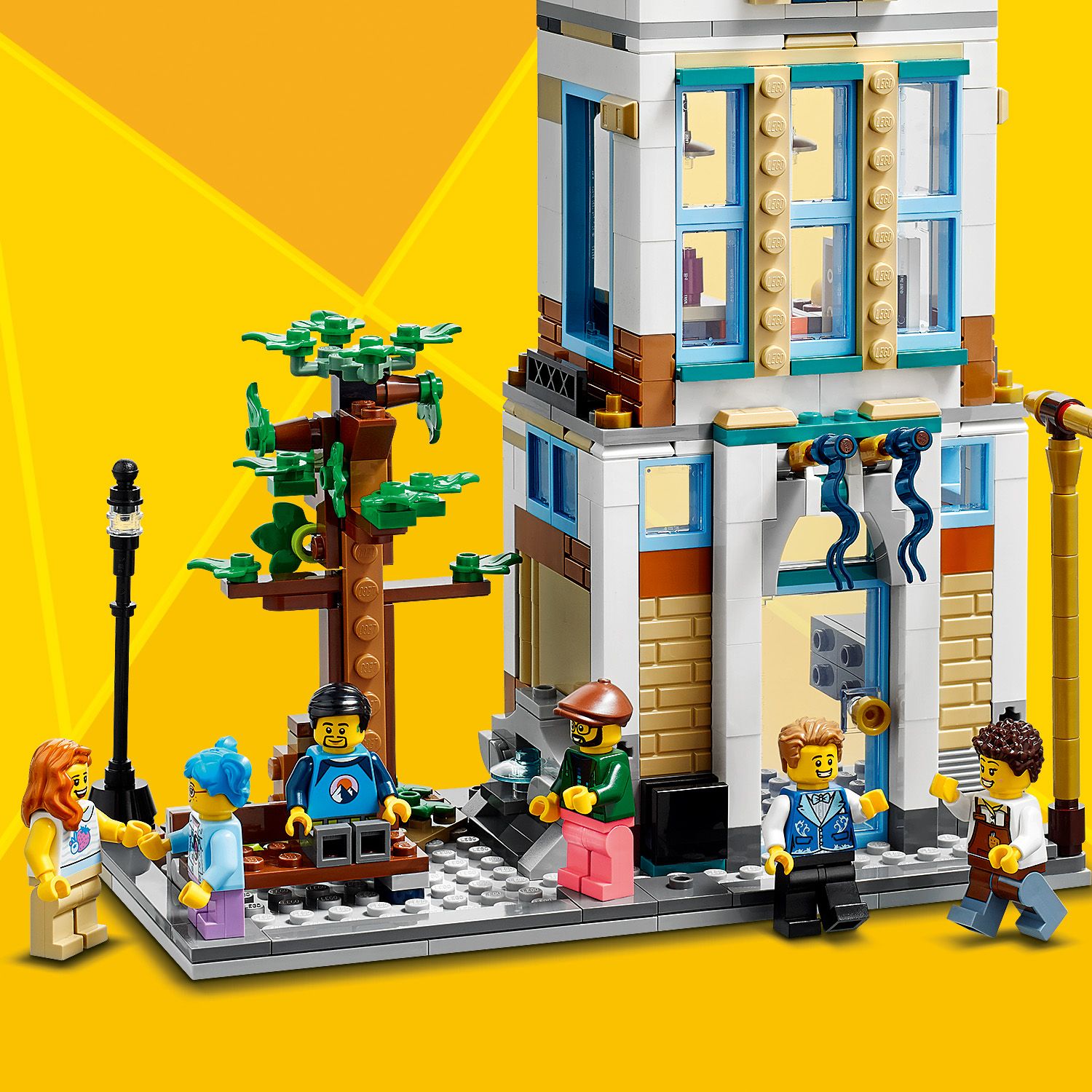 LEGO Creator 31141 Main Street Building Toy Set (1,459 Pieces