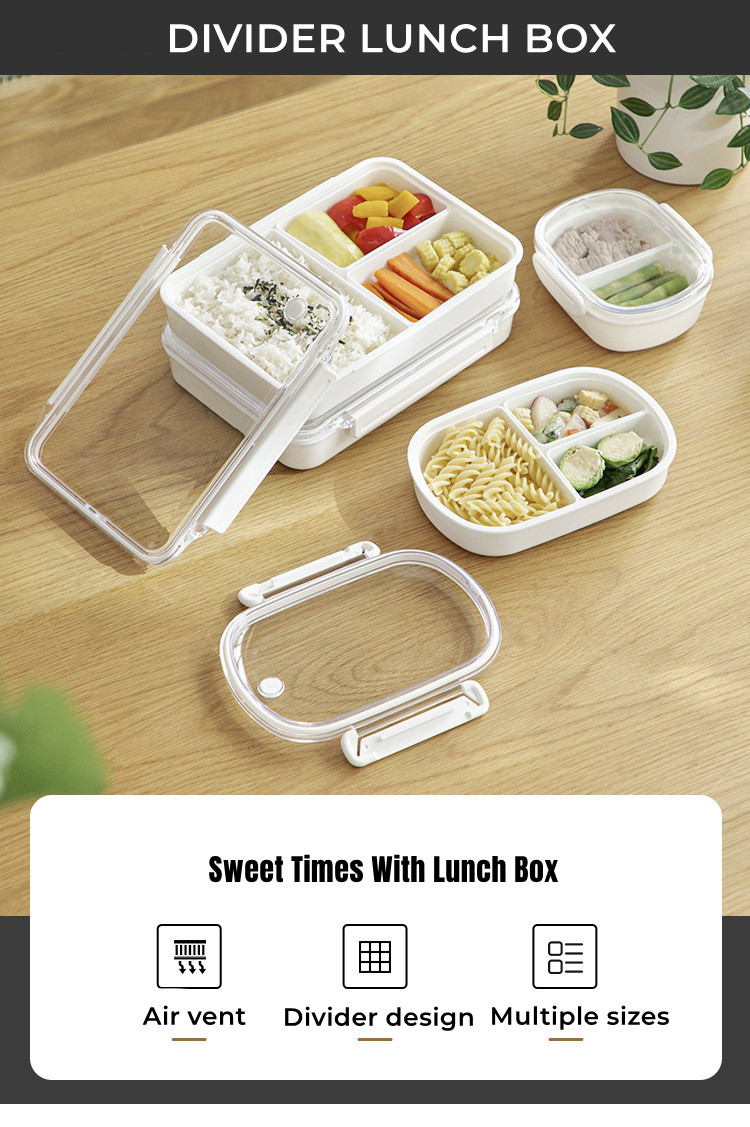 Lunch Box Food Fruit Preservation Box Multi-Compartment Portable Box ...