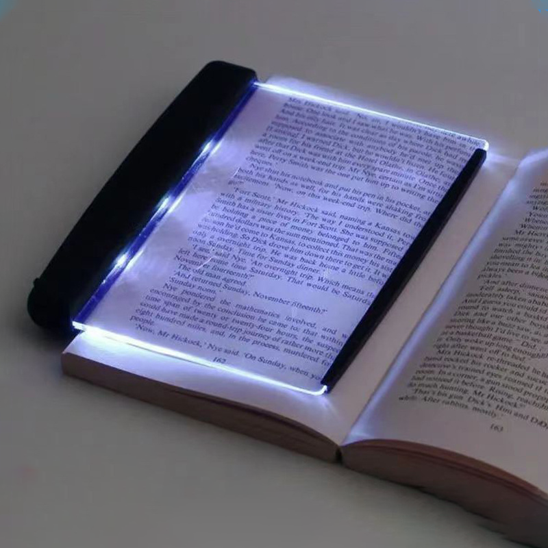 Paperback LED Panel Light Book Reading Lamp A4 lazy ultra-thin desk ...