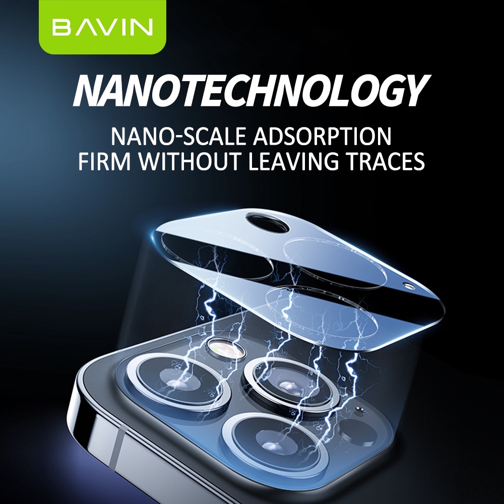 BAVIN Camera Lens Protector Transparent Camera Tempered Glass Scratch ...