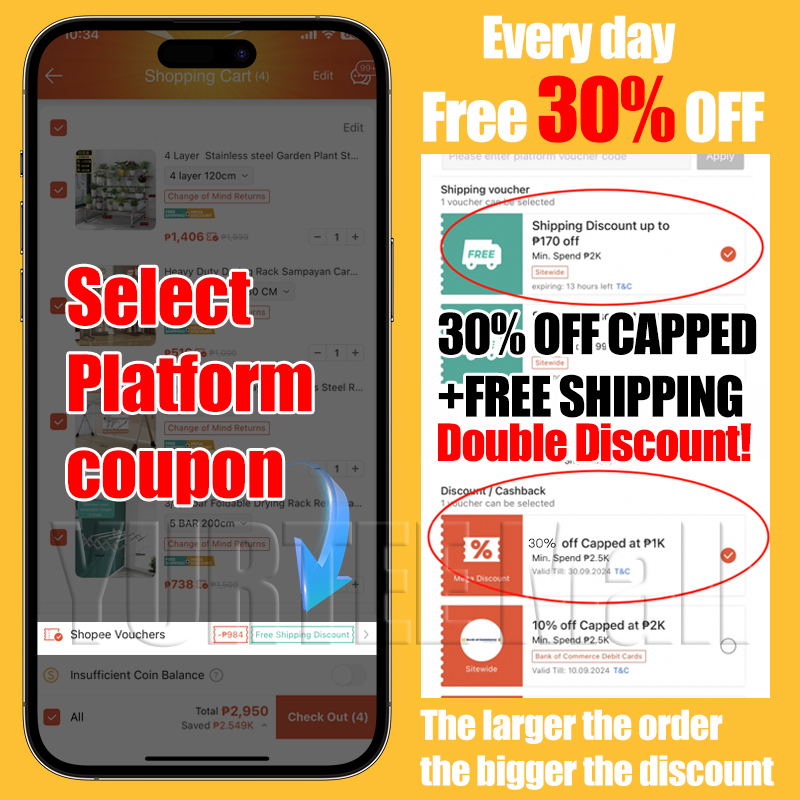 Clothes Rack Stand Hanger Rack Sampayan Clothing Rack Heavy Duty Metal