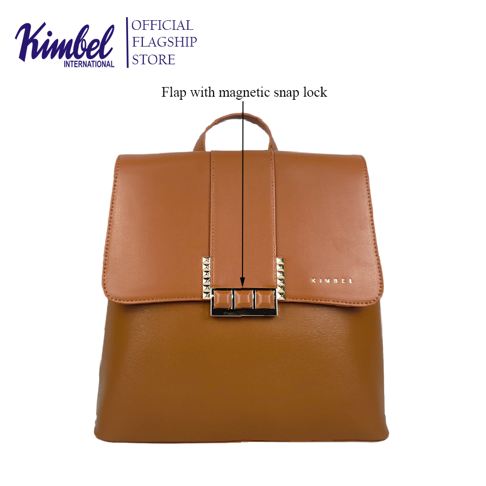 KIMBEL HGZB101224 Backpack Synthetic Leather | Shopee Philippines