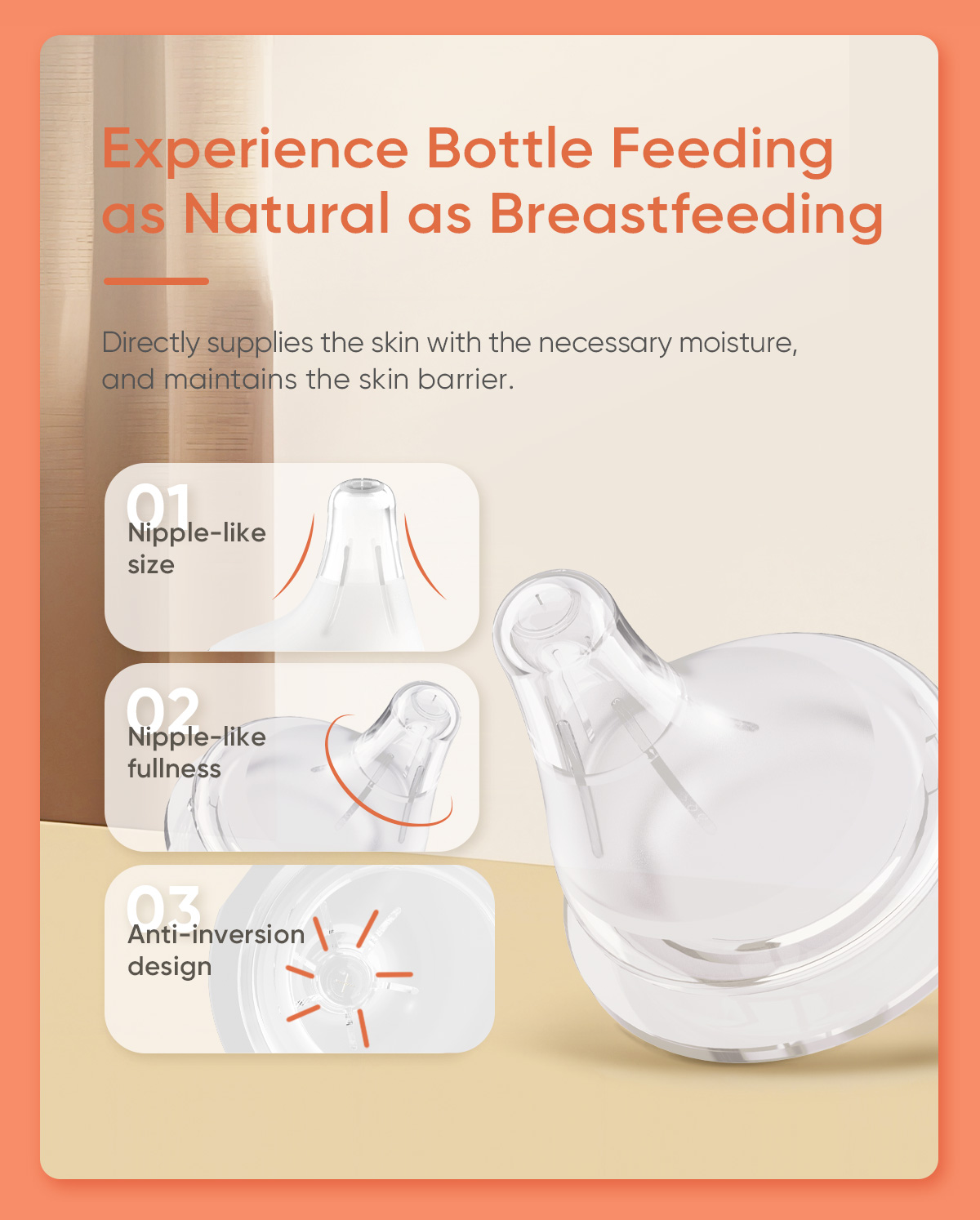 Yoboo Baby Feeding Bottle | High Quality PP | Off Center Teat 0-6 ...
